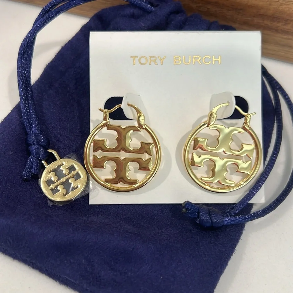 Tory Burch Miller Small Hoop.